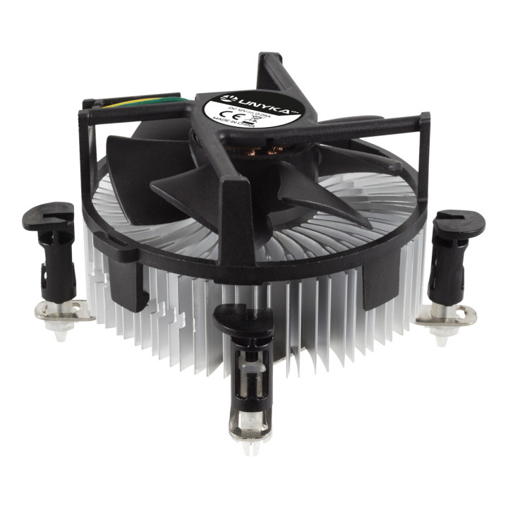 UNYKAch UK532002 Sistema de Arrefecimento de Computador Processador Ventoinha 9 cm Preto, Cinzento 1 unidade(s)
