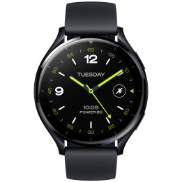 Xiaomi Watch 2 3,63 cm (1.43") AMOLED 46 mm Digital 466 x 466 pixels Ecrã táctil Preto Wi-Fi GPS