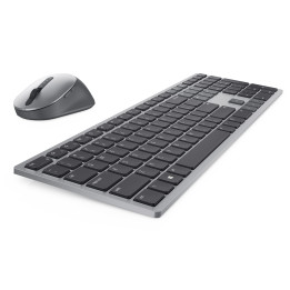 DELL KM7321W teclado Rato incluído RF Wireless + Bluetooth QWERTY Português Cinzento, Titânio