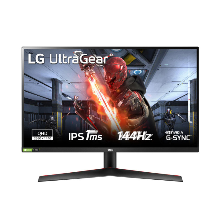 LG 27GN800P-B.AEU LED display 68,6 cm (27") 2560 x 1440 pixels Quad HD Preto