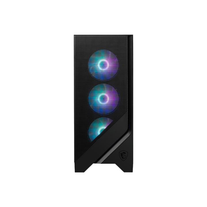MSI MAG FORGE 320R AIRFLOW caixa para computador Micro Tower Preto, Transparente