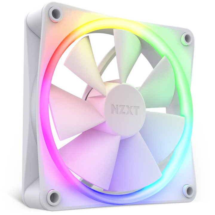 Ventoinha NZXT F120 RGB 120mm Branca