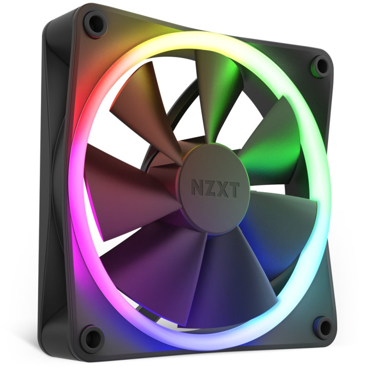 Ventoinha NZXT F120 RGB 120mm Preta