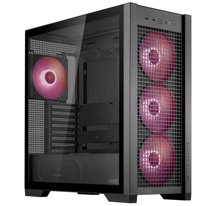 Caixa EATX ASUS TUF Gaming GT302 ARGB Preto