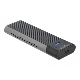 DeLOCK 42638 Caixa para Discos Rígidos Compartimento SSD Preto, Cinzento M.2