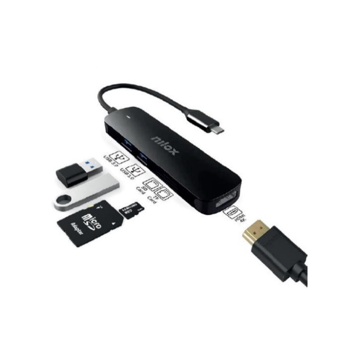 Nilox DOCK USB-C HDMI 2XUSB3.0