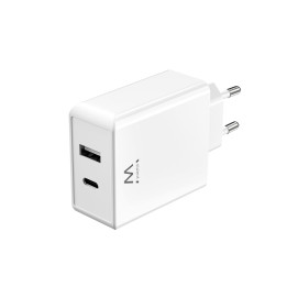 Ewent EW1328 carregador de dispositivos móveis Universal Branco AC Carregamento rápido Interior