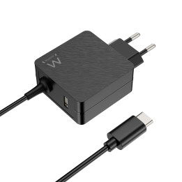 Ewent EW3979 carregador de dispositivos móveis Computador portátil Preto AC Carregamento rápido Interior