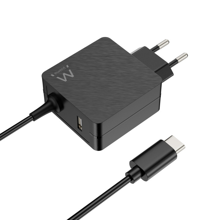 Ewent EW3979 carregador de dispositivos móveis Computador portátil Preto AC Carregamento rápido Interior