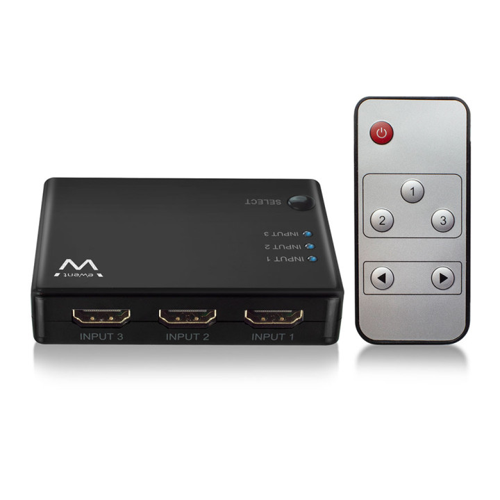 Ewent EW3730 comutador de vídeo HDMI