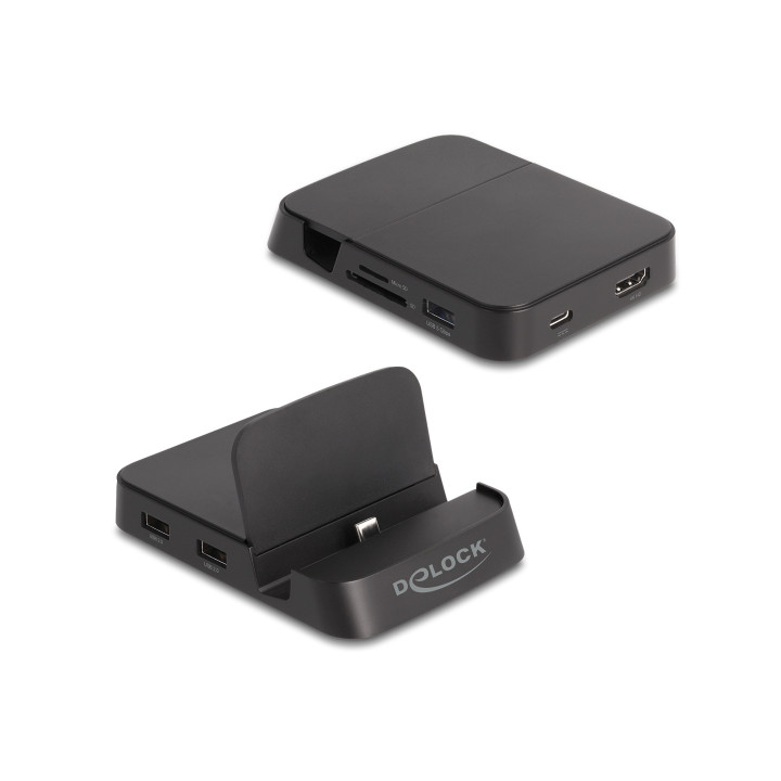 DeLOCK 88018 base para dispositivo móvel Smartphone Preto