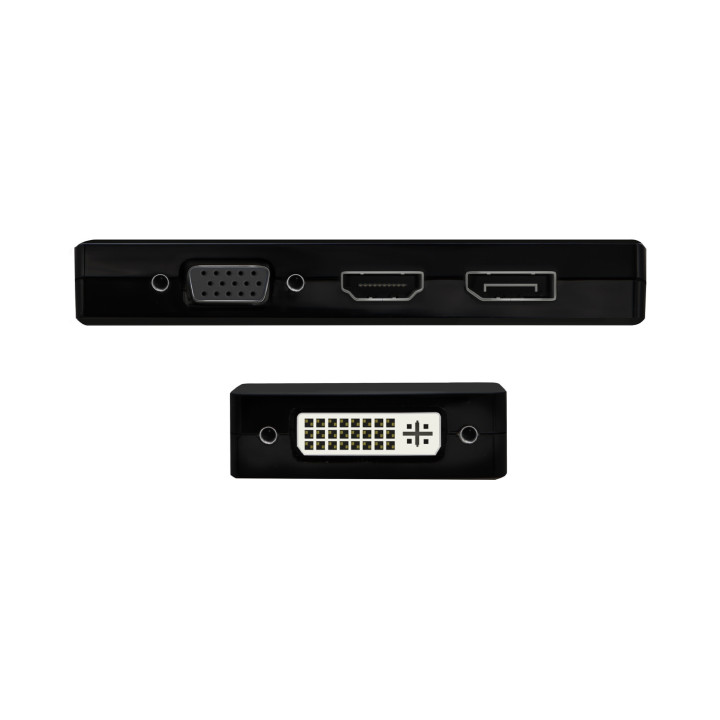 AISENS A109-0679 adaptador gráfico USB 3840 x 2160 pixels Preto