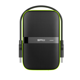 Silicon Power Armor A60 disco externo 4 TB Preto, Verde