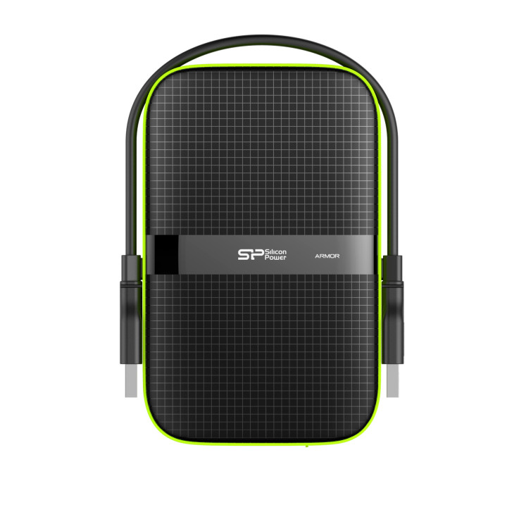 Silicon Power Armor A60 disco externo 4 TB Preto, Verde
