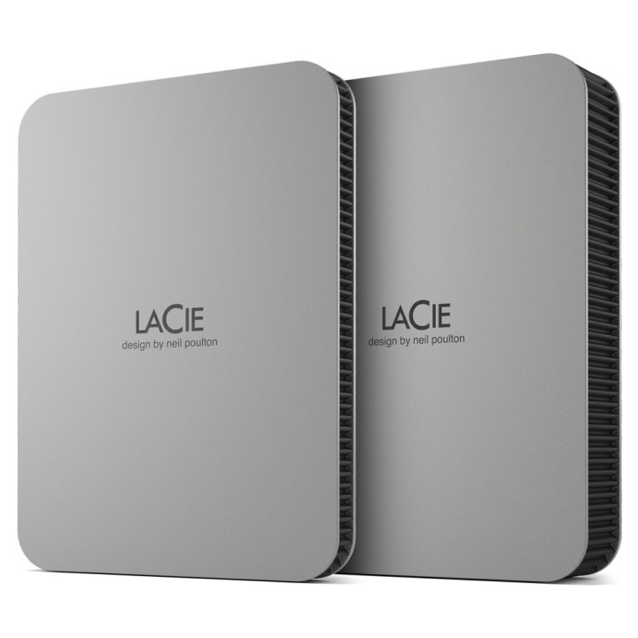 LaCie Mobile Drive (2022) disco externo 5 TB Prateado