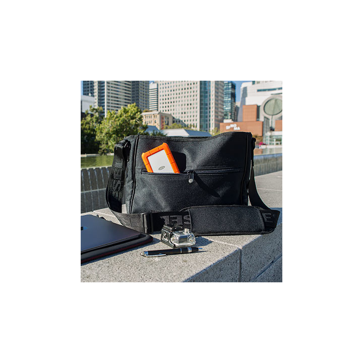 LaCie Rugged USB-C disco externo 2 TB Laranja, Prateado