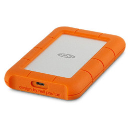 LaCie Rugged USB-C disco externo 4 TB Laranja, Prateado