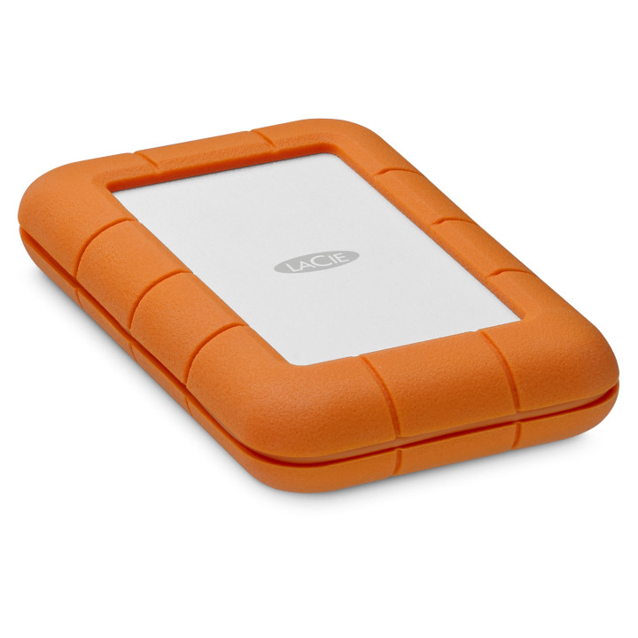 LaCie Rugged USB-C disco externo 5 TB Cinzento, Amarelo