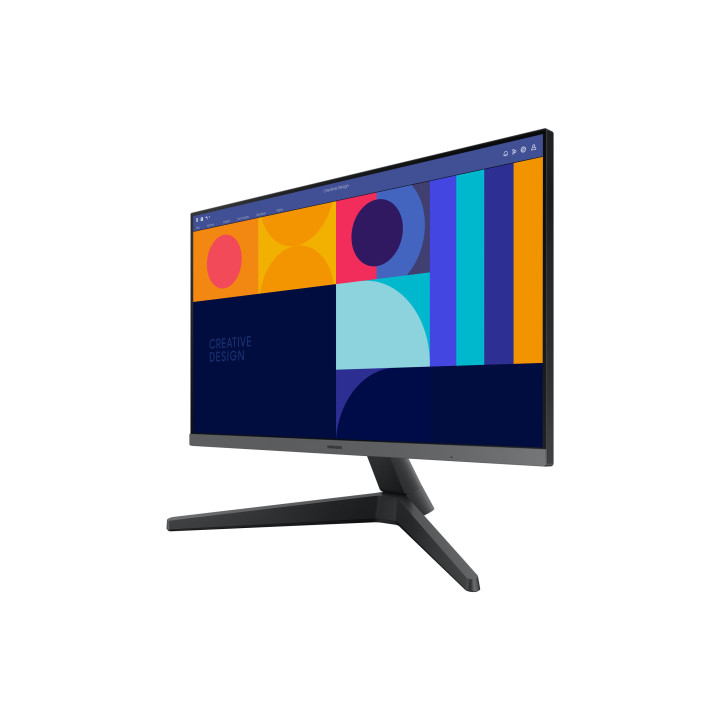 Samsung Essential Monitor S3 S33GC LED display 61 cm (24") 1920 x 1080 pixels Full HD Preto