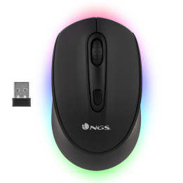 NGS SMOG-RB rato Ambidestro RF Wireless + Bluetooth Ótico 2400 DPI