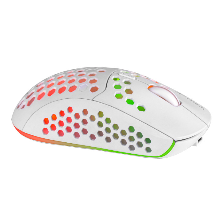 Mars Gaming MMW3W rato Mão direita RF Wireless Ótico 3200 DPI