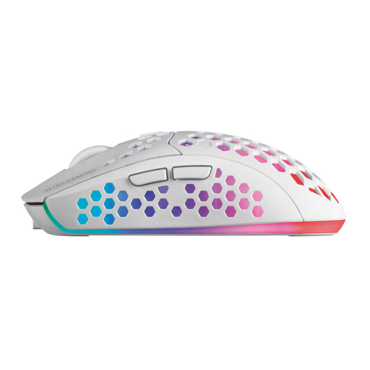 Mars Gaming MMW3W rato Mão direita RF Wireless Ótico 3200 DPI