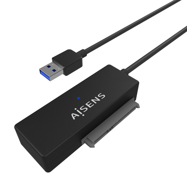 AISENS ASE-35A01B Caixa para Discos Rígidos Compartimento HDD SSD Preto 2.5 3.5"
