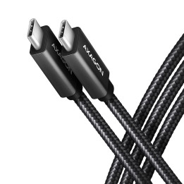 Axagon BUCM32-CM10AB cabo USB 1 m USB 3.2 Gen 2 (3.1 Gen 2) USB C Preto