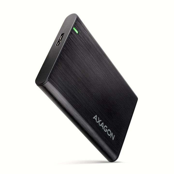 Axagon EE25-A6M Caixa para Discos Rígidos Compartimento HDD SSD Preto 2.5"