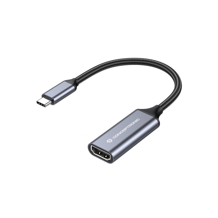 Conceptronic ABBY09G adaptador gráfico USB 4096 x 2160 pixels Cinzento