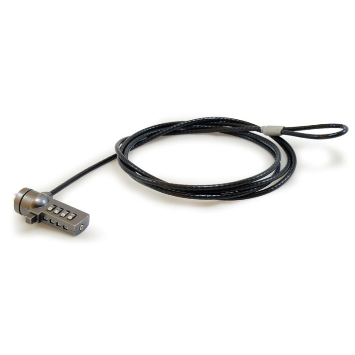 Conceptronic CNBCOMLOCK18 cadeado antirroubo Preto 1,8 m