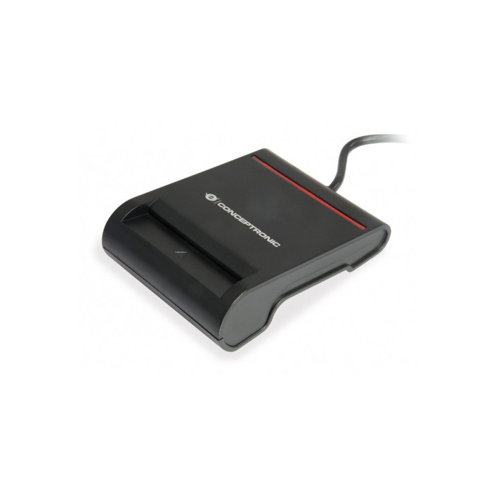 Conceptronic SCR01B leitor de smart card USB USB 2.0 Preto