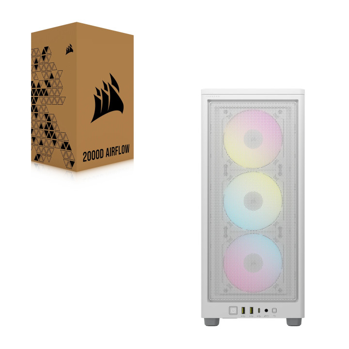 Corsair 2000D RGB Airflow Small Form Factor (SFF) Branco