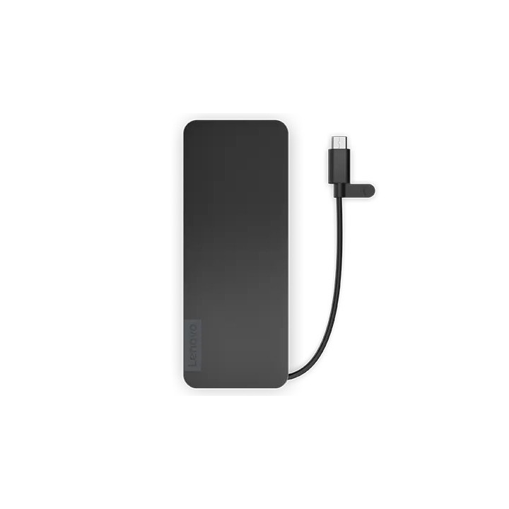 Lenovo 4X11N40212 base & duplicador de portas Com fios USB 3.2 Gen 1 (3.1 Gen 1) Type-C Preto