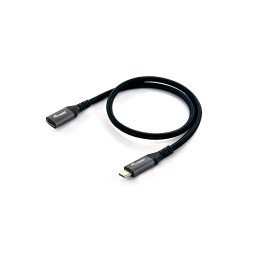 Equip 128370 cabo USB 0,5 m USB 3.2 Gen 2 (3.1 Gen 2) USB C Preto