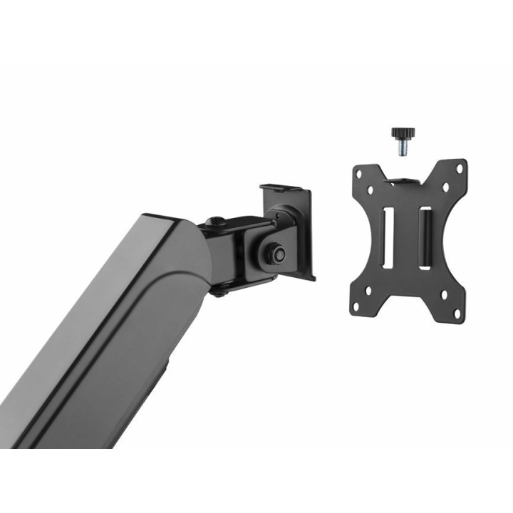 Equip 650133 montagem e suporte para monitores 81,3 cm (32") Preto Secretária