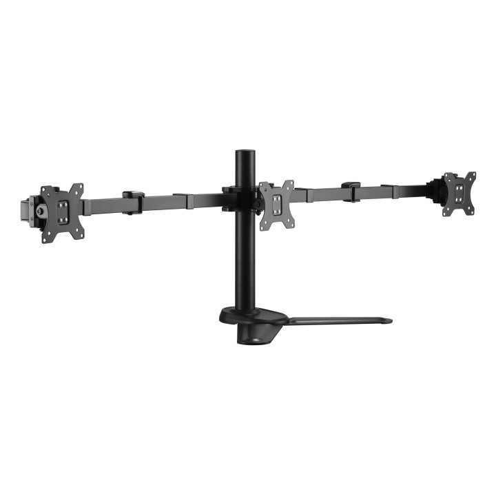 Equip 650125 montagem e suporte para monitores 68,6 cm (27") Preto Secretária