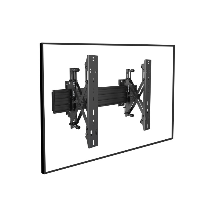 Equip 650355 suporte de exibição de sinalética 165,1 cm (65") Preto