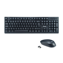 Equip 245222 teclado Rato incluído RF Wireless QWERTY Português Preto