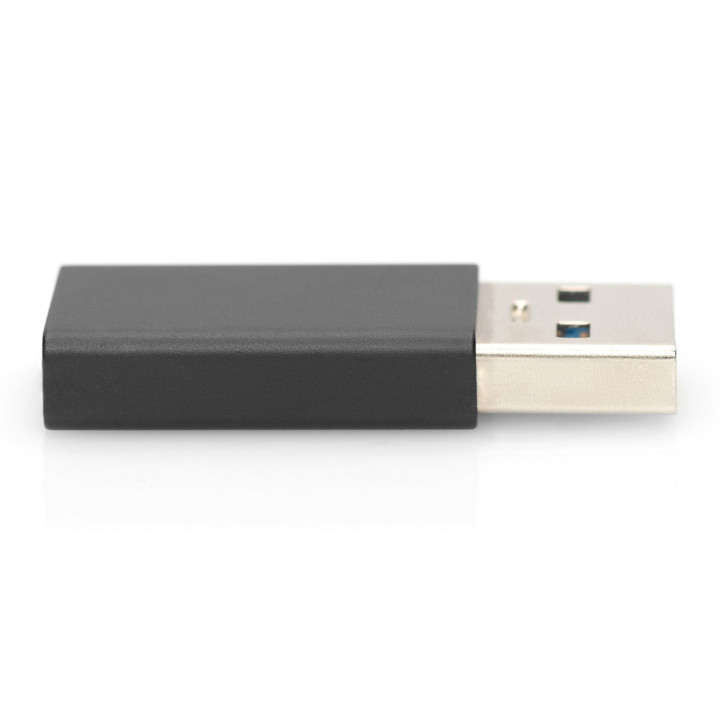 Ewent EW9650 adaptador para cabos USB Type-A USB Type-C Preto