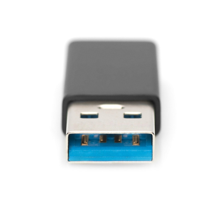 Ewent EW9650 adaptador para cabos USB Type-A USB Type-C Preto