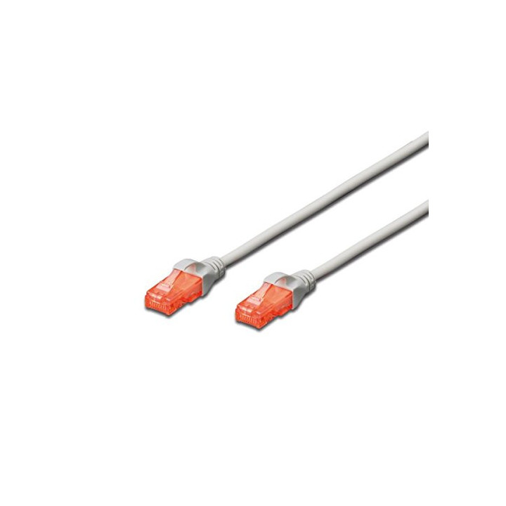 Ewent IM1012 cabo de rede Cinzento 2 m Cat6 U UTP (UTP)