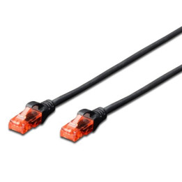 Ewent IM1026 cabo de rede Preto 5 m Cat6 U UTP (UTP)