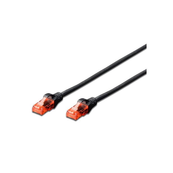 Ewent IM1026 cabo de rede Preto 5 m Cat6 U UTP (UTP)