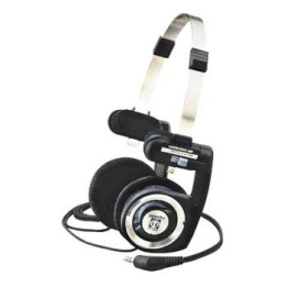 Koss Porta Pro Auscultadores Com fios Música Preto, Prateado