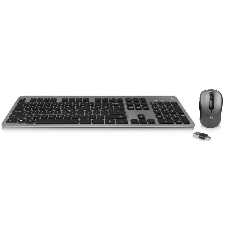 Teclado + Rato Ewent EW3259 Wireless Silent (PT)