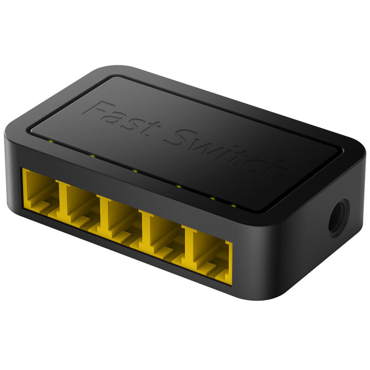 Cudy FS105D switch de rede Fast Ethernet (10 100) Preto