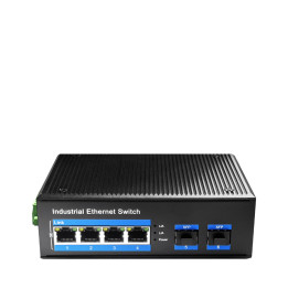 Cudy IG1004S2P switch de rede Não-gerido Gigabit Ethernet (10 100 1000) Power over Ethernet (PoE) Preto