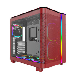 Montech KING 95 PRO Midi Tower Vermelho
