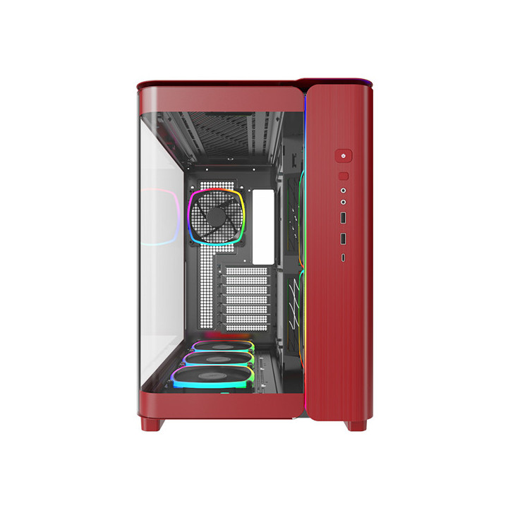 Montech KING 95 PRO Midi Tower Vermelho